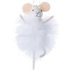 Felt Mouse In A White Feather Outfit Ornament -Ornaments Shop 1647 Untitled design 94753.1689766766