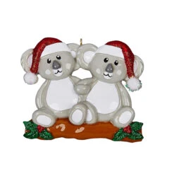 Personalized Koala Couple Ornament