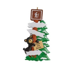 Personalized Feed The Bears Ornament
