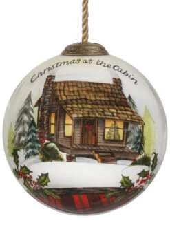 Inner Beauty - Christmas At The Cabin Ornament