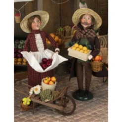 Byers' Choice Crier Woman With Apples Caroler -Ornaments Shop 1 Byers Choice Cries Of LondonCaroler 72853.1684525228