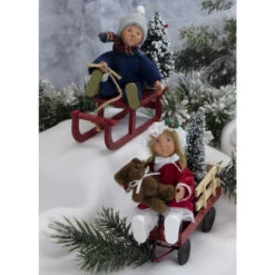 Byers' Choice Toddler Boy On Sled 11 Byers' Choice Toddler Boy On Sled -Ornaments Shop 1 Byers Choice Toddlers 20455.1684518128
