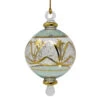 Egyptian Museum Small Green Gold Etched Ball Ornament -Ornaments Shop 1 Egyptian Museum Small Green Gold Etched Ball Ornament 87803.1695317553