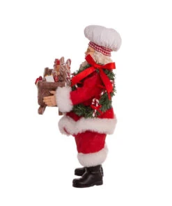 Kurt Adler 10.5" Fabriché Gingerbread Chef Santa -Ornaments Shop 1 fa0157 04 75080.1628423336