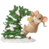 Mouse And Christmas Tree Charming Tails Figure By Dean Griff