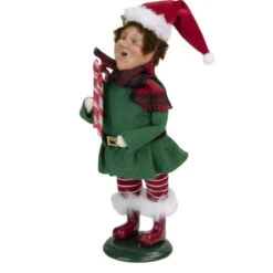Byers' Choice - Elf With Candy Cane Caroler 9 Byers' Choice - Elf With Candy Cane Caroler -Ornaments Shop 25 Untitled design 2 61834.1647607918
