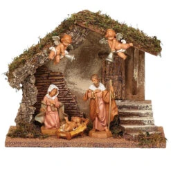 Fontanini - 5 Piece Wedding Creche Nativity Set