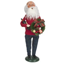 Byers' Choice - Wine Santa Caroler