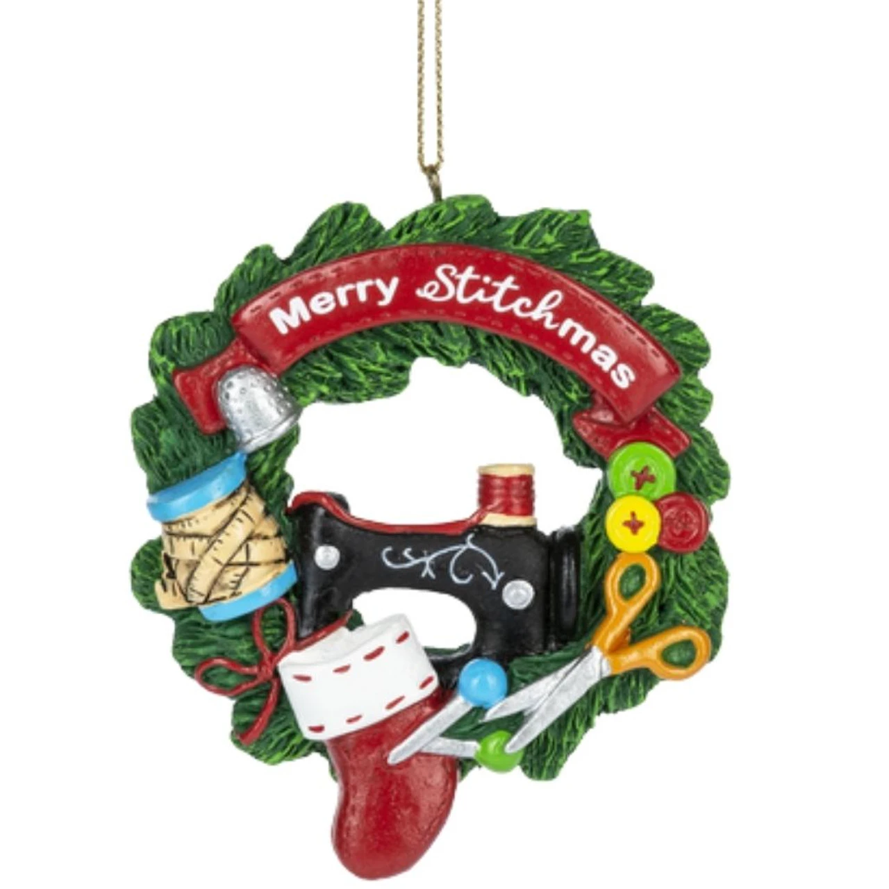 Sewing Ornament - Merry Stitchmas 3 Sewing Ornament - Merry Stitchmas