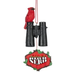 Bird Watch Ornament - Backyard Bird Nerd