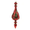 Red And Green Holly Finial Glass Ornament -Ornaments Shop 376 Untitled design 1 76073.1678360420