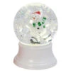 LED Musical Skating Snowman Snow Globe