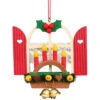 Advent Candles In Window Ornament -Ornaments Shop 430572 Christian Ulbricht Advent Candles In Window Ornament 81468.1663012331