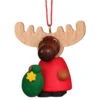 Moose Santa Ornament -Ornaments Shop 430657 Christian Ulbricht Moose Santa Ornament 41507.1663012336