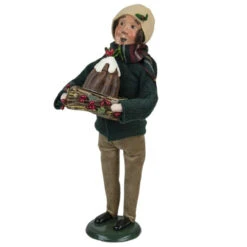 Byers' Choice - Christmas Sweets Man Caroler 9 Byers' Choice - Christmas Sweets Man Caroler -Ornaments Shop 4462H left front done 82790.1647893181