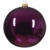 5.9 Inch Violet Glass Ornament 2 5.9 Inch Violet Glass Ornament -Ornaments Shop 5.9 inch Violet Glass Ornament 08394.1692974793