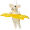 Mouse Holding A Slice Of Cheese Ornament -Ornaments Shop 503 Untitled design 1 83286.1686042933