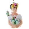 Cody Foster & Co - Frida Khalo With Parrots Blown Glass Ornament -Ornaments Shop 510 Untitled design 98694.1656342315