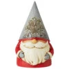 Jim Shore - Heartwood Creek Nordic Noel - Grey Floral Hat Gnome -Ornaments Shop 516625 Jim Shore Heartwood Creek Nordic Noel Grey Floral Hat Gnome 55555.1648829427