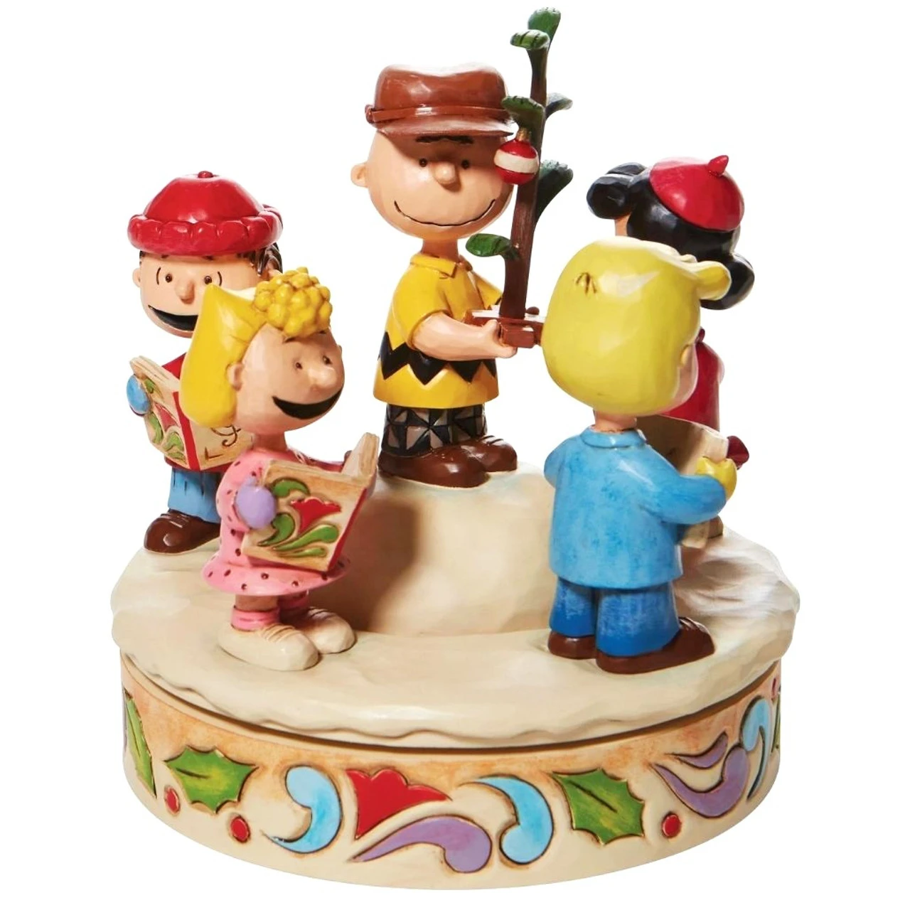 Jim Shore - Peanuts - Rocking Around The Charlie Brown Christmas Tree