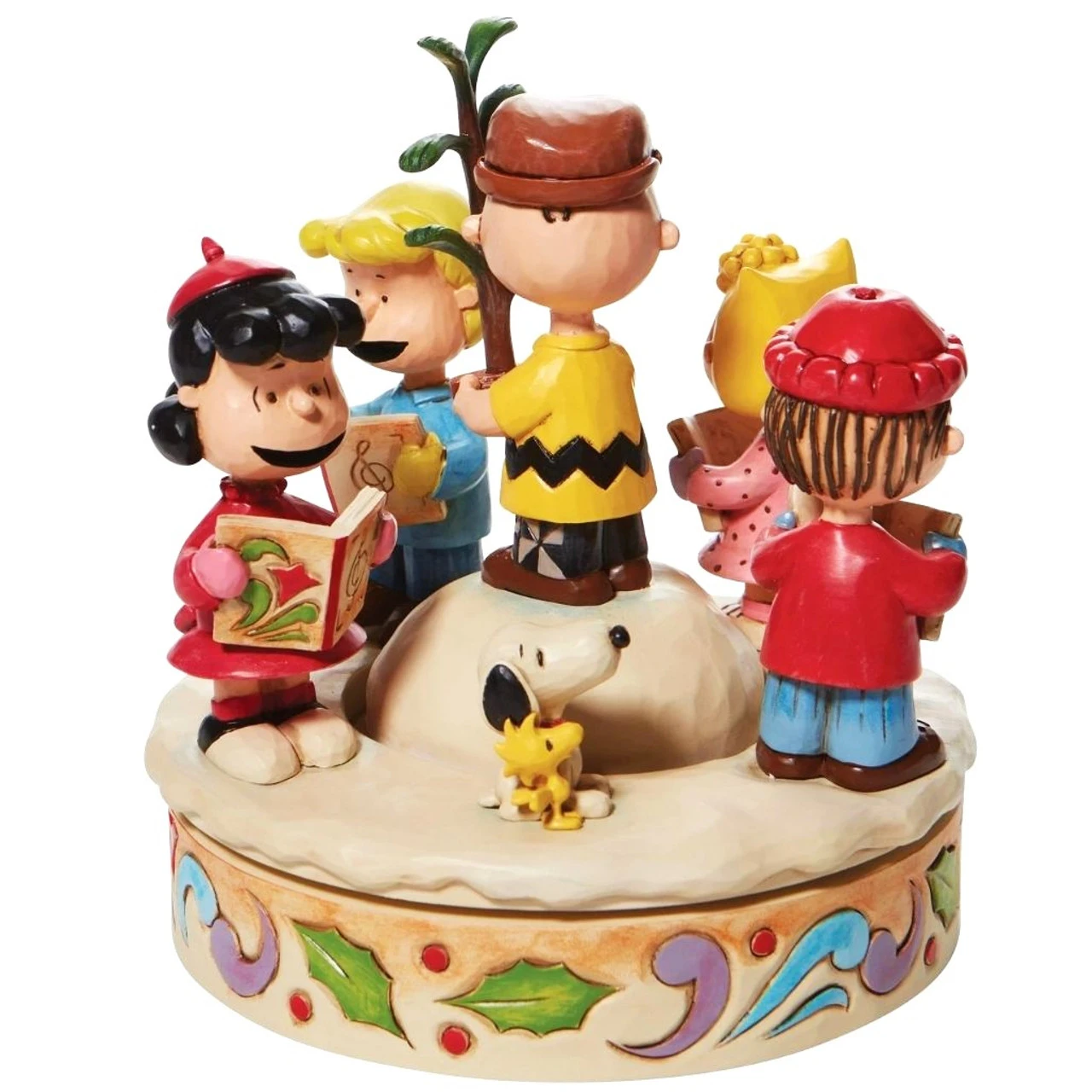 Jim Shore - Peanuts - Rocking Around The Charlie Brown Christmas Tree - Image 5