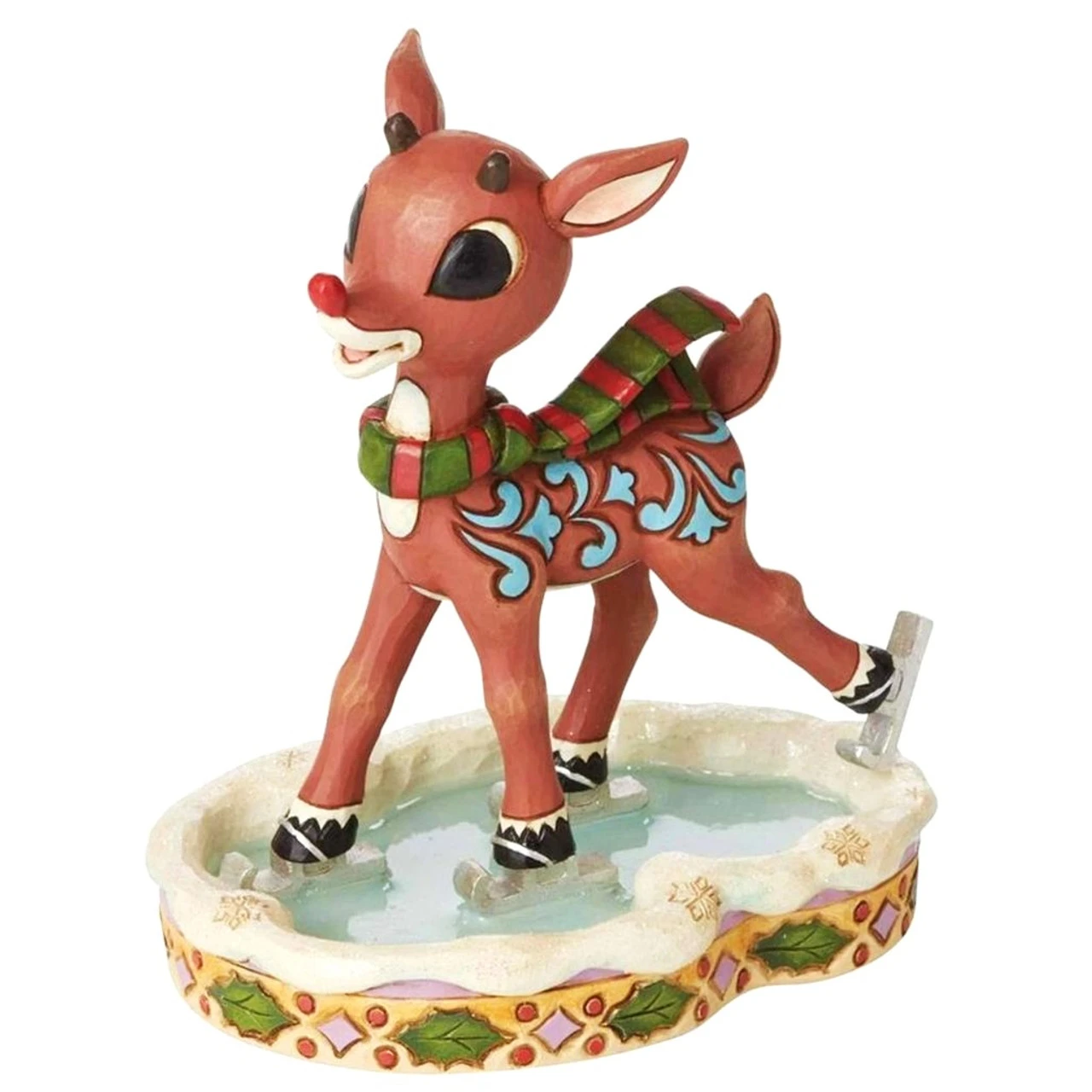 Jim Shore - Rudolph Traditions - Rudolph Ice Skating 4 Jim Shore - Rudolph Traditions - Rudolph Ice Skating - Image 2
