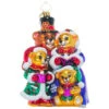 Christopher Radko - Bear Family Carolers Ornament