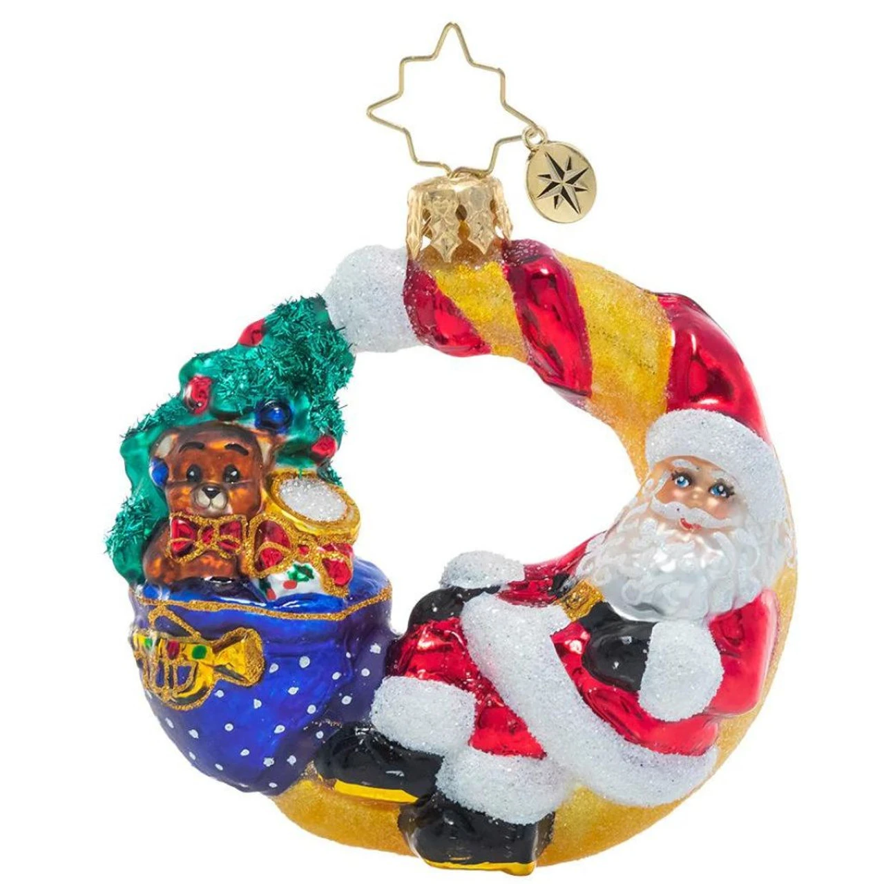 Christopher Radko - Over The Moon For Christmas Gem Ornament