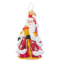 Christopher Radko - An En-deer-ing St Nick Gem Ornament