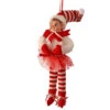 White Velvet Bendable Peppermint Elf Ornament -Ornaments Shop 56 Untitled design 1 15782.1648811482