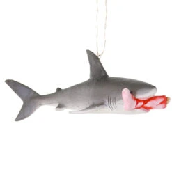 Cody Foster & Co - Shark Blown Glass Ornament