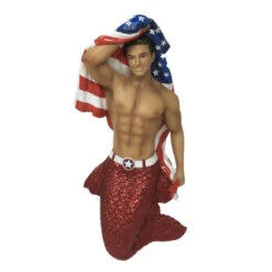 December Diamonds - Patriot Merman Ornament