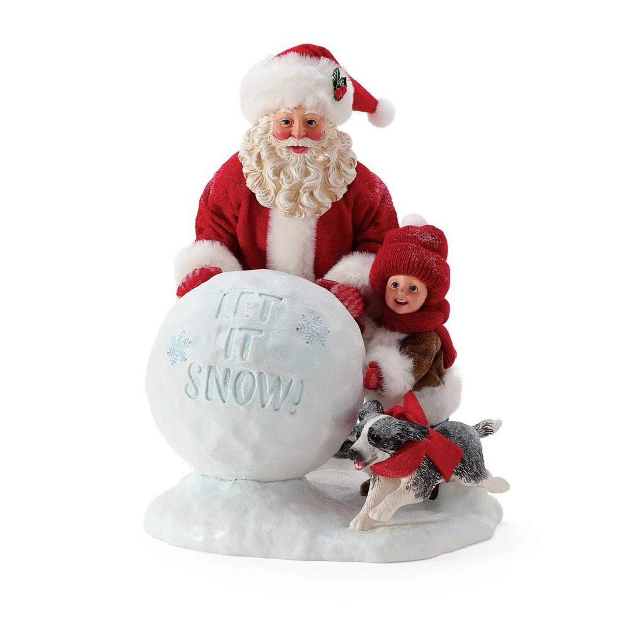 Sports And Leisure Santa Let It Snow Figurine 3 Sports And Leisure Santa Let It Snow Figurine