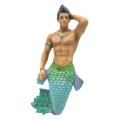 December Diamonds - Emerald Merman Ornament