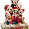 Jim Shore Disney Traditions Collection - Mickey And Friends "Piled High With Holiday Cheer" -Ornaments Shop 61XR6AXLX1L. AC SL1000 27306.1605630437