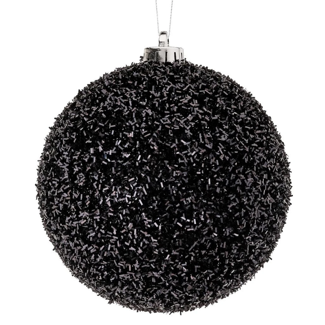 6" Glamour Glitter Ball Ornament 3 6" Glamour Glitter Ball Ornament