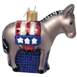 Old World Christmas - Democratic Donkey Ornament
