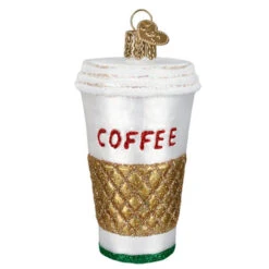 Old World Christmas - Coffee To Go Ornament