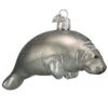 Old World Christmas- Manatee Ornament -Ornaments Shop 712278 Old World Christmas Manatee Ornament 72674.1654190412