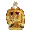 Old World Christmas - Firefighter Jacket Ornament -Ornaments Shop 712462 Old World Christmas Firefighter Jacket Ornament 24550.1654711918