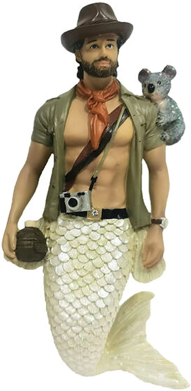 December Diamonds - Outback Merman Ornament 3 December Diamonds - Outback Merman Ornament