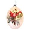 Pine Boughs And Cardinal Ornament -Ornaments Shop 722256A Pine Boughs And Cardinal Ornament 15558.1663785556