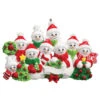 Personalized Snow Family Of 9 Ornament 1 Personalized Snow Family Of 9 Ornament -Ornaments Shop 750109 Personalized Snow Family of 9 Ornament 94554.1661432927