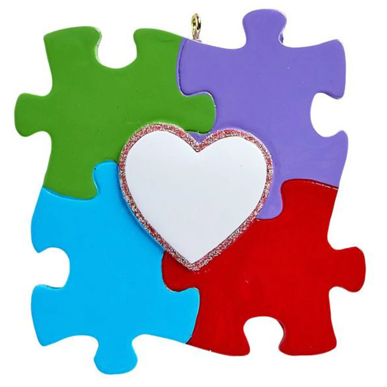 Personalized Autism Awareness Ornament 3 Personalized Autism Awareness Ornament