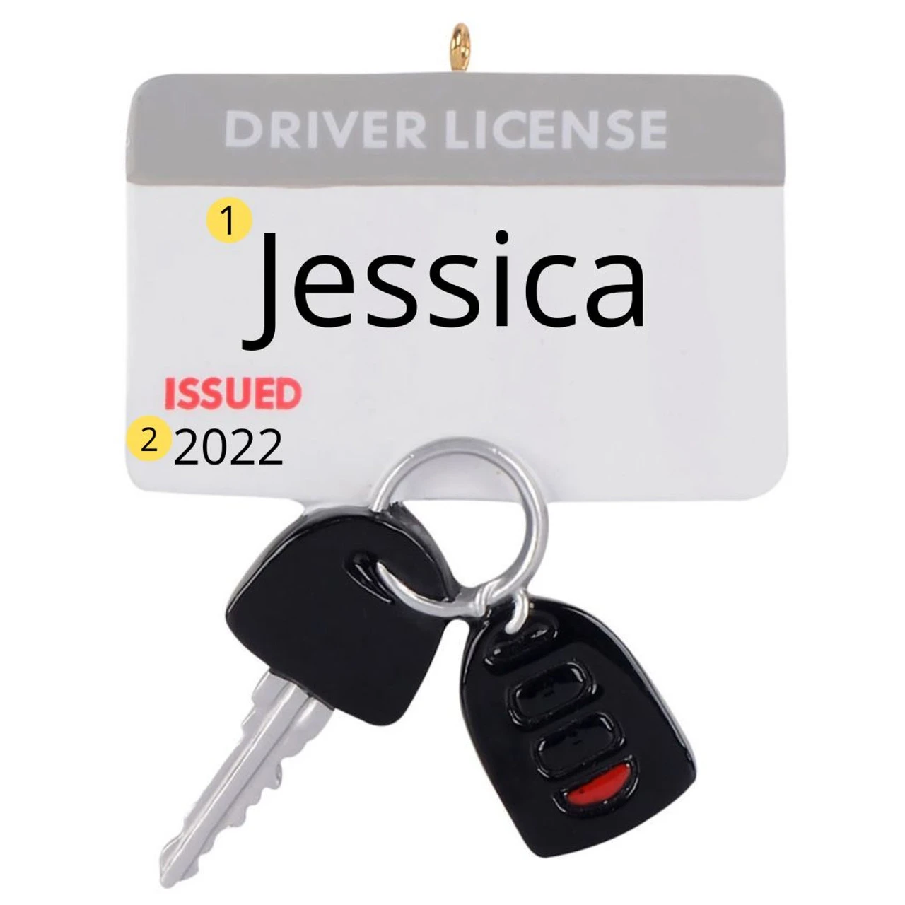 Personalized Drivers License Ornament 4 Personalized Drivers License Ornament - Image 2