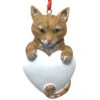 Orange Tabby Cat Ornament For Personalization -Ornaments Shop 751540 36272.1653763894