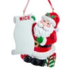 Kurt Adler Personalized Santa With Nice List Ornament -Ornaments Shop 752106 Personalized Santa With Nice List Ornament 76603.1654702636