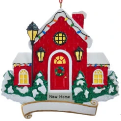 Kurt Adler Personalized New Home Ornament