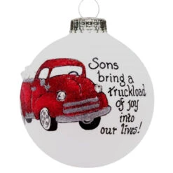 Heart Gifts By Teresa - Son Truck Ornament