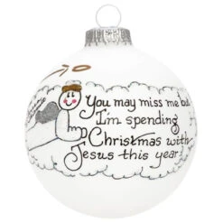 Heart Gifts By Teresa - Miss Me Ornament
